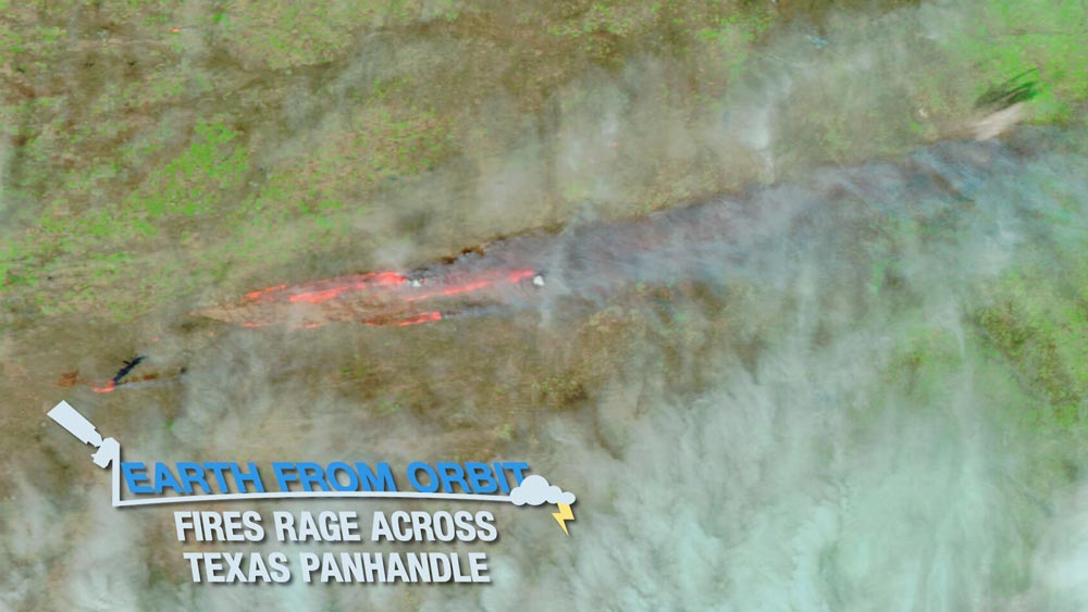 Fires Rage Across Texas Panhandle image