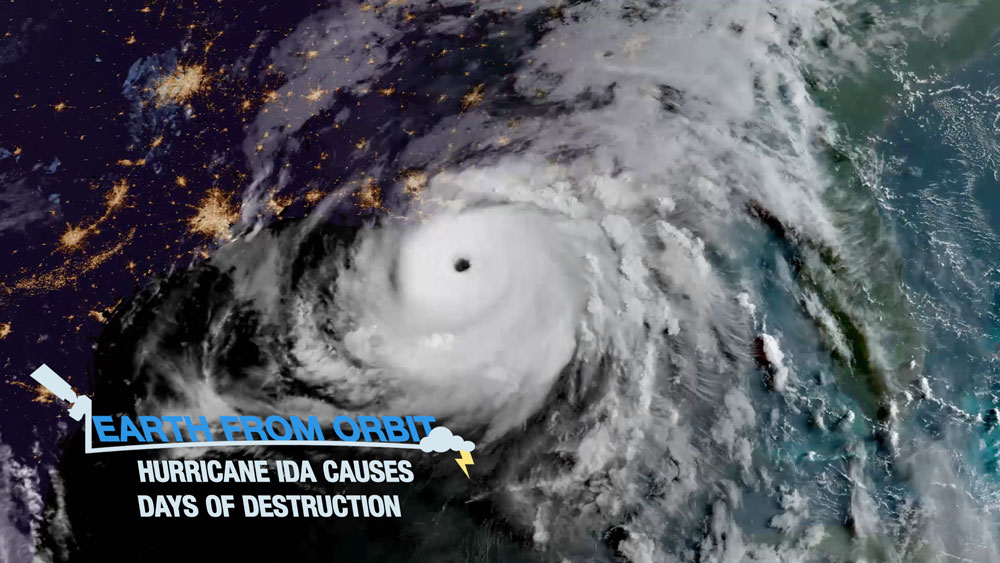 Earth from Orbit: Hurricane Ida Causes Days of Destruction