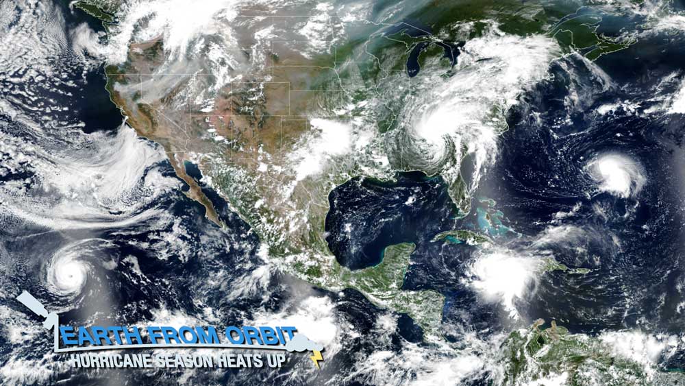 Earth from Orbit: Hurricane Season Heats Up