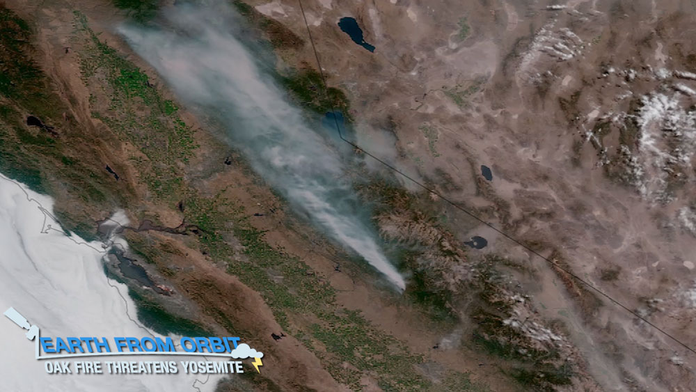 California’s Oak Fire Near Yosemite Spreads Rapidly