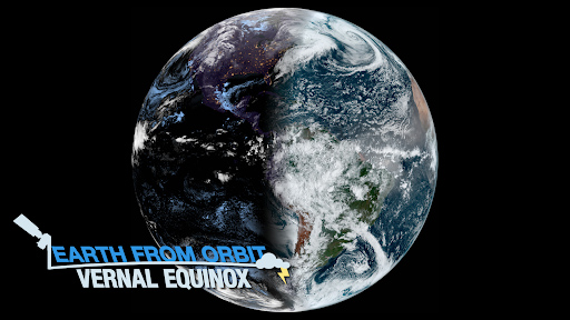 Earth from Orbit: Vernal Equinoxe