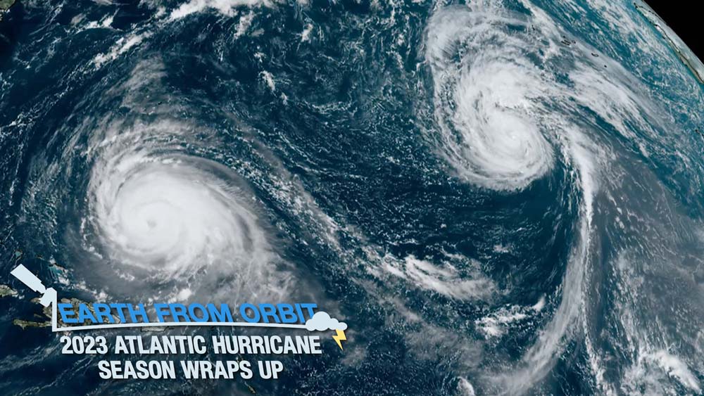 Earth fom Orbit: Earth from Orbit: 2023 Atlantic Hurricane Season Wraps Up