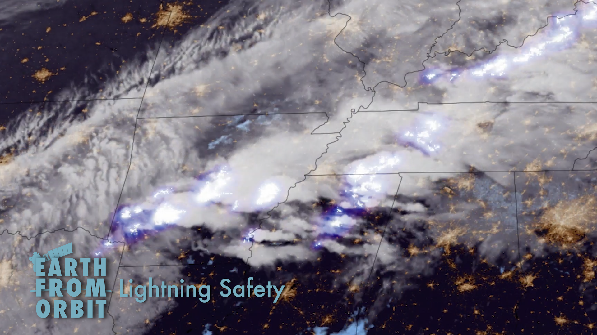 Openning frame from Lightning Safety video 